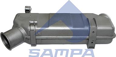 Sampa 041.380 - Middle / End Silencer car-mod.net