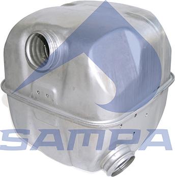 Sampa 041.231 - Middle / End Silencer car-mod.net