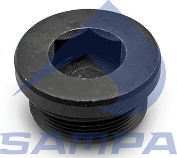 Sampa 043.474 - Screw Plug, axle drive car-mod.net