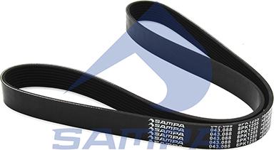 Sampa 043.088 - V-Ribbed Belt car-mod.net