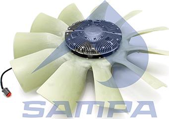 Sampa 043.342 - Fan, radiator car-mod.net