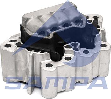Sampa 043.305 - Mounting, manual transmission car-mod.net