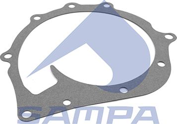 Sampa 043.280 - Gasket, water pump car-mod.net