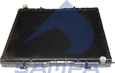 Sampa 042.027 - Radiator, engine cooling car-mod.net