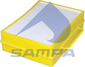 Sampa 042.249 - Filter, interior air car-mod.net