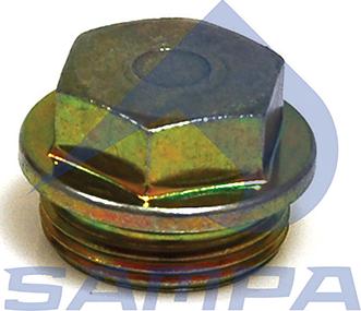 Sampa 050.494 - Sealing Plug, oil sump car-mod.net