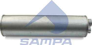 Sampa 050.454 - Middle / End Silencer car-mod.net