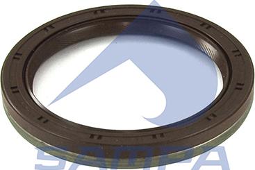 Sampa 050.408 - Shaft Seal, crankshaft car-mod.net