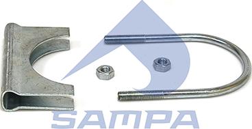 Sampa 050.582 - Repair Kit, exhaust pipe car-mod.net