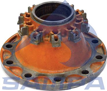 Sampa 050.288/1 - Wheel Hub car-mod.net