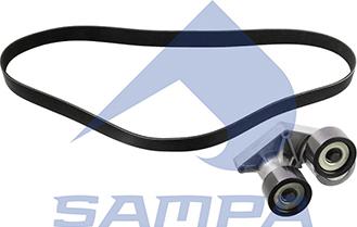 Sampa 050.724 - V-Ribbed Belt Set car-mod.net