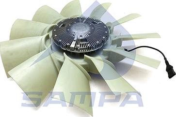 Sampa 051.021 - Clutch, radiator fan car-mod.net