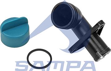 Sampa 053.048 - Connector, washer-fluid pipe car-mod.net