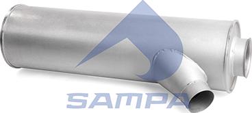 Sampa 060.488 - Middle / End Silencer car-mod.net