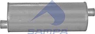 Sampa 061.415 - Middle / End Silencer car-mod.net