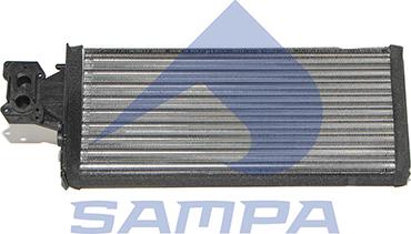 Sampa 061.428 - Heat Exchanger, interior heating car-mod.net