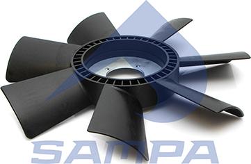 Sampa 061.008 - Fan, radiator car-mod.net