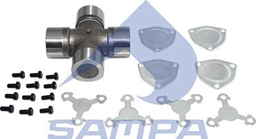 Sampa 061.072 - Flexible disc, propshaft joint car-mod.net