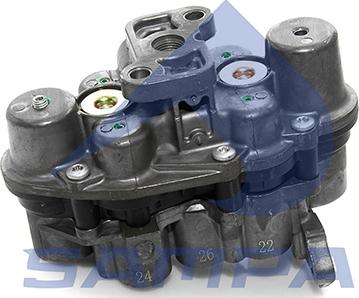 Sampa 061.323 - Multi-circuit Protection Valve, Compressed-air System car-mod.net