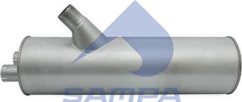 Sampa 010.466 - Middle / End Silencer car-mod.net