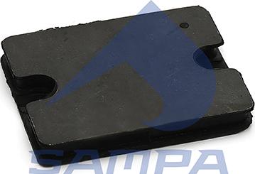 Sampa 011.165/1 - Pressure Disc, leaf spring car-mod.net