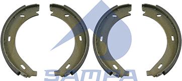 Sampa 011.770 - Drum Brake Shoe Set car-mod.net