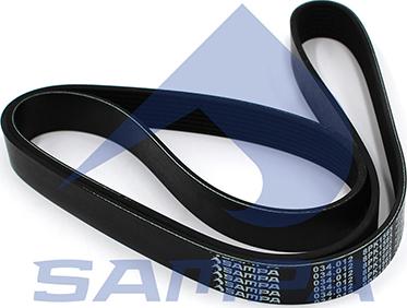 Sampa 034.012 - V-Ribbed Belt car-mod.net