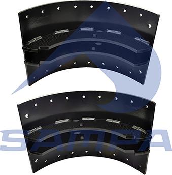 Sampa 030.645 - Drum Brake Shoe Set car-mod.net