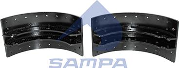 Sampa 030.647 - Drum Brake Shoe Set car-mod.net