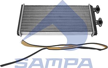 Sampa 038.083 - Heat Exchanger, interior heating car-mod.net