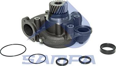 Sampa 033.170 - Water Pump car-mod.net