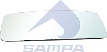 Sampa 024.350 - Mirror Glass, outside mirror car-mod.net
