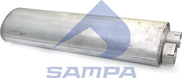 Sampa 021.159 - Middle / End Silencer car-mod.net