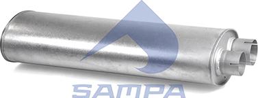 Sampa 021.186 - Middle / End Silencer car-mod.net