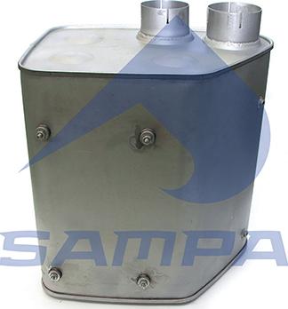 Sampa 021.183 - Middle / End Silencer car-mod.net