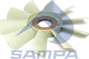 Sampa 021.345 - Fan, radiator car-mod.net