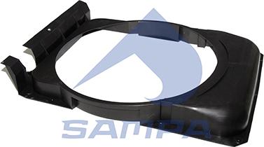 Sampa 021.387 - Cowling, radiator fan car-mod.net