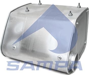 Sampa 021.210 - Middle / End Silencer car-mod.net