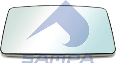 Sampa 022.103 - Mirror Glass, outside mirror car-mod.net