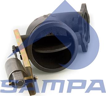 Sampa 022.201 - Exhaust Gas Flap, engine brake car-mod.net