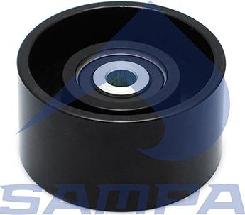 Sampa 022.284 - Pulley, v-ribbed belt car-mod.net