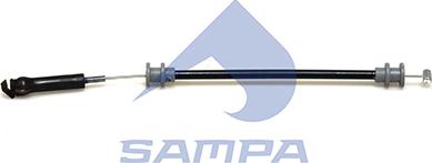 Sampa 079.222 - Cable, door release car-mod.net