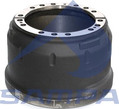 Sampa 100.443 - Brake Drum car-mod.net