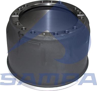 Sampa 100.434 - Brake Drum car-mod.net