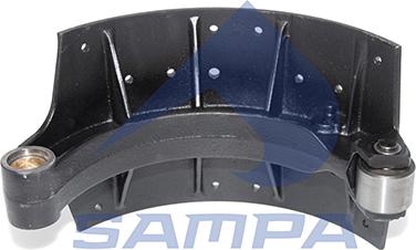 Sampa 100.314 - Brake Shoe, Drum brakes car-mod.net