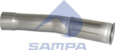Sampa 100.258 - Flex Hose, exhaust system car-mod.net