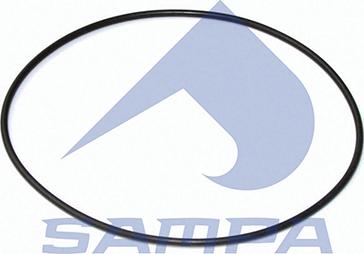 Sampa 115.657 - Seal Ring, wheel hub car-mod.net