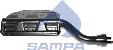 Sampa 1840 0064 - Holder, mudguard car-mod.net