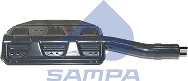 Sampa 1840 0061 - Holder, mudguard car-mod.net