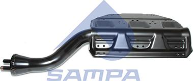 Sampa 1840 0063 - Holder, mudguard car-mod.net
